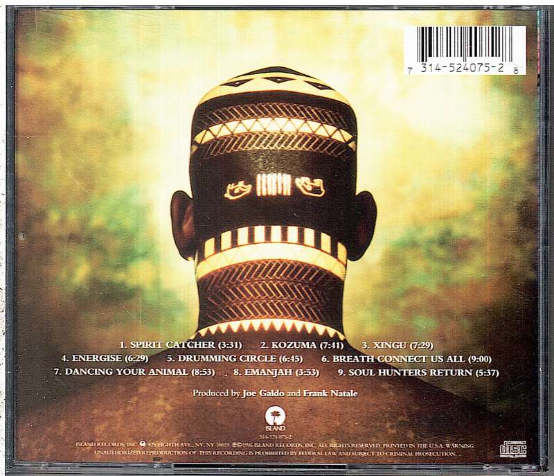 Professor Trance & The Energisers - Shaman's Breath CD