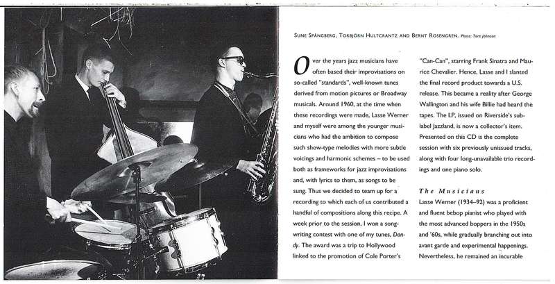 Lasse Werner & Bernt Rosengren  Bombastica! 1959-60 CD