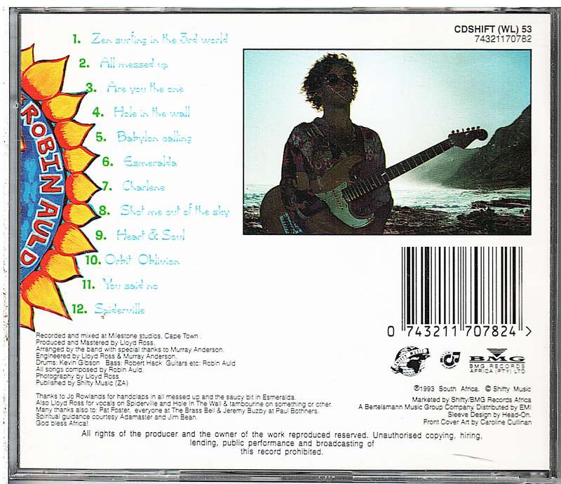 Robin Auld - Zen Surfing in the 3rd World CD