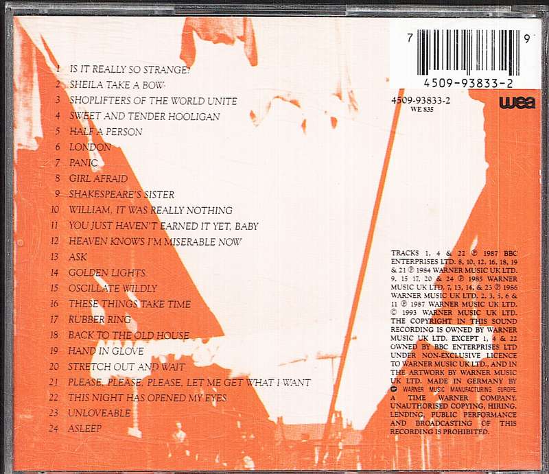 The Smiths - Louder Than Bombs CD