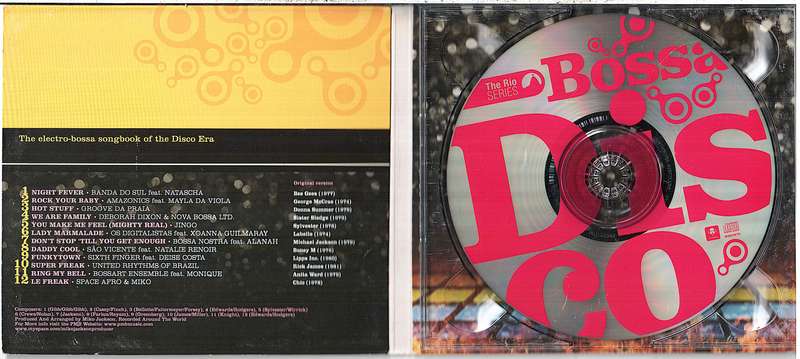 Various Artists - Bossa n Disco CD Digipak [ARGENTINIAN PRESSING]