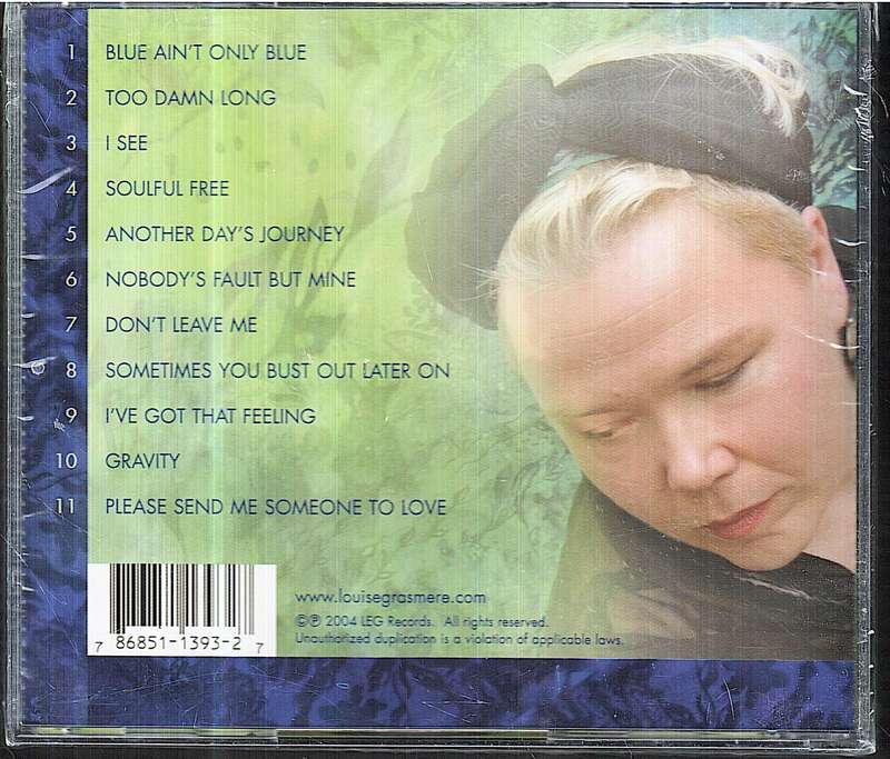 Louise Grasmere - Blue Ain't Only Blue CD [NEW / SEALED]
