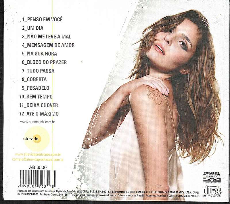 Aline Muniz - Onde Tudo Faz Sentido CD Digipak [NEW/SEALED]