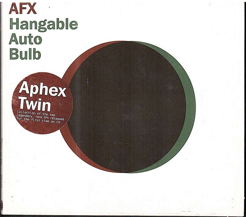 AFX (Aphex Twin) - Hangable Auto Bulb CD Digipak
