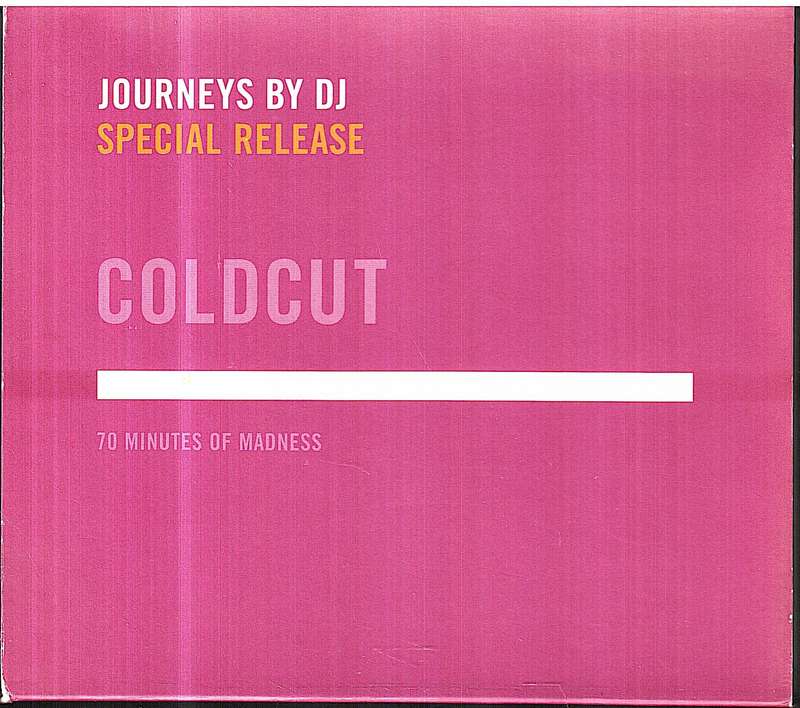 Coldcut - Journeys by DJ: 70 Minutes of Madness CD in slip cover