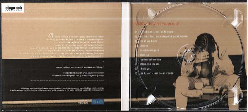 Parov Stelar - Rough Cuts CD Digipak