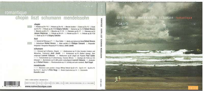 Chopin/Liszt/Mendelssohn/Schumann - Romantique 2 CD set