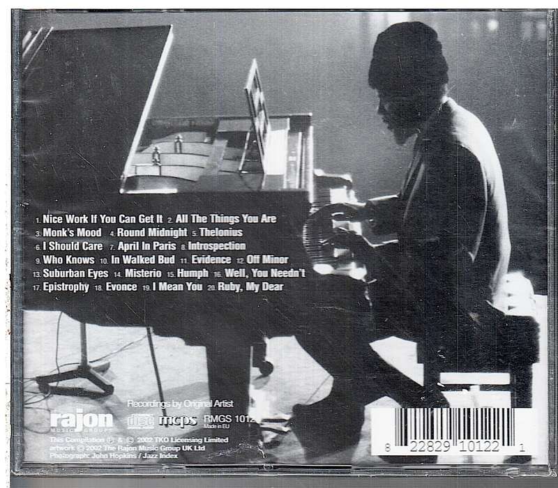 Thelonious Monk - Monk's Mood CD