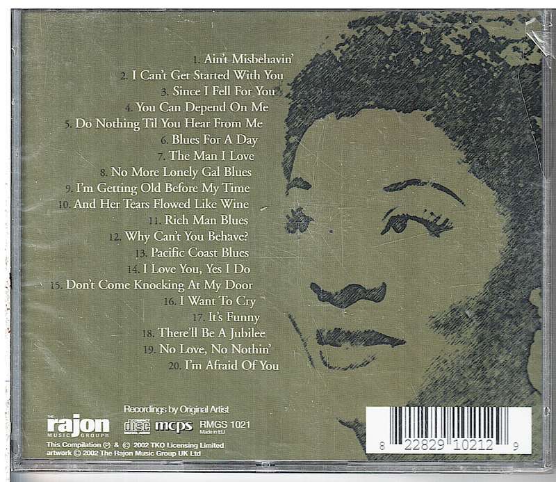 Dinah Washington - Queen of the Blues CD