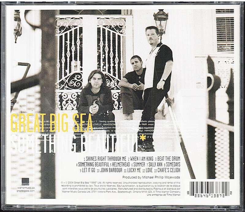 Great Big Sea - Something Beautiful CD