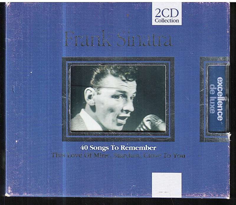 Frank Sinatra - 40 Songs to Remember 2 CDs in slipcase