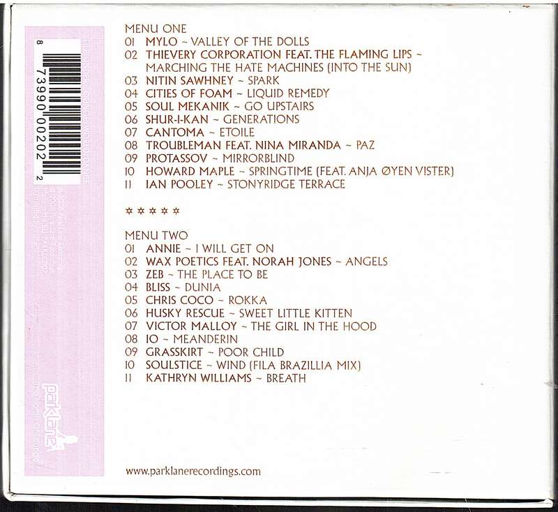 Various Artists - Cafe Buddha: The Cream of Lounge Cuisine 2 CD Boxset