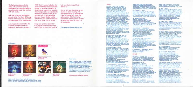 Various Artists - Cafe Buddha: The Cream of Lounge Cuisine 2 CD Boxset