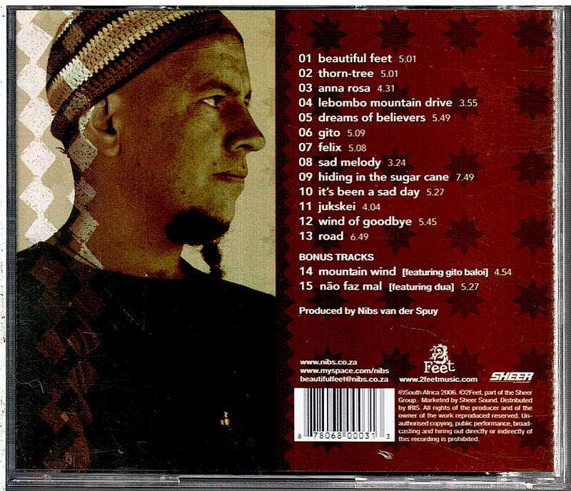 Nibs van der Spuy - Beautiful Feet CD