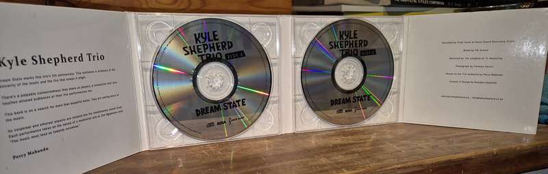 Kyle Shepherd Trio - Dream State Double CD Digipak