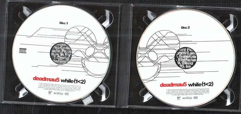 Deadmau5 - While(1<2) 2 x CD foldout Digipak