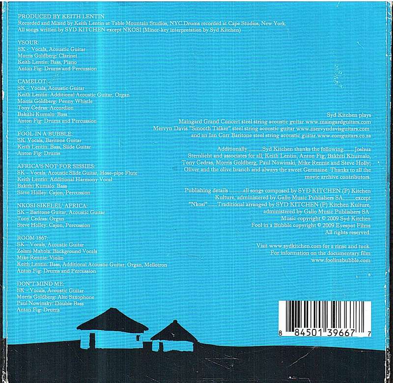 Syd Kitchen - Fool in a Bubble CD [RARE]