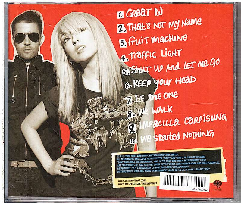 The Ting Tings - We Started Nothing CD