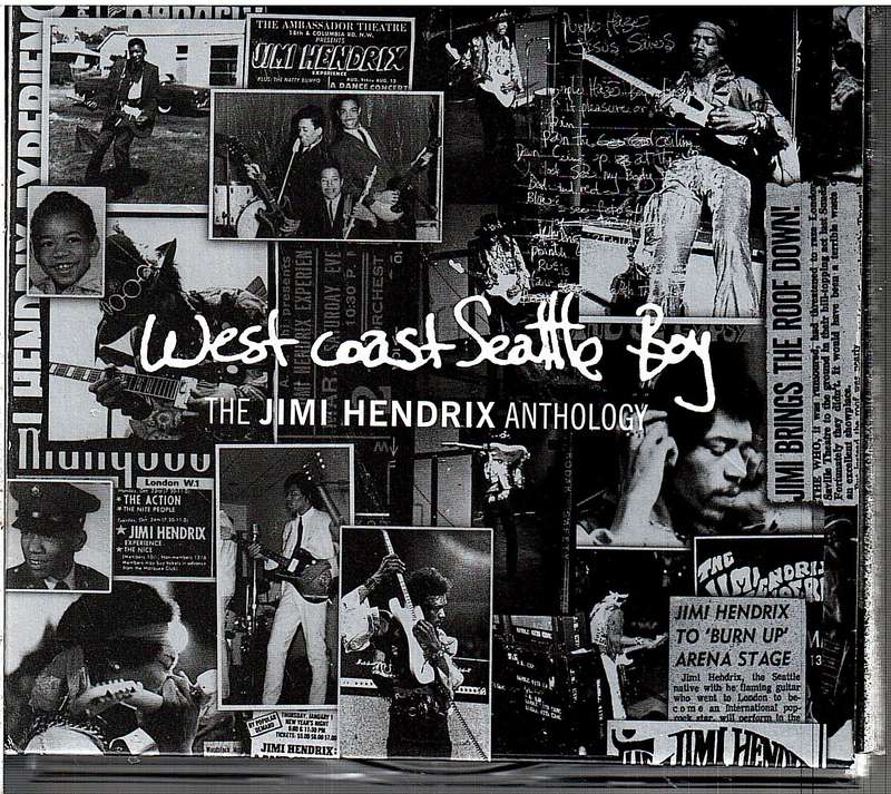 Jimi Hendrix - West Coast Seattle Boy: The Jimi Hendrix Anthology CD + DVD Set
