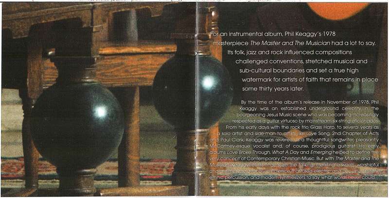 Phil Keaggy  The Master And The Musician (30th Anniversary Edition) 2 CD Digipak
