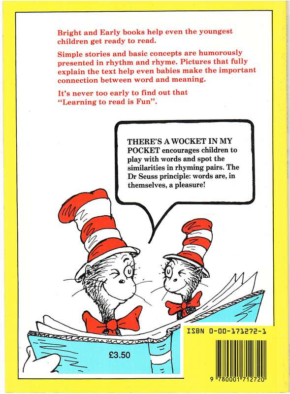 There's A Wocket In My Pocket! - Dr Seuss