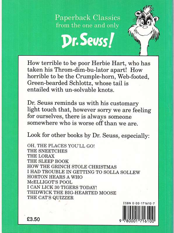 Did I Ever Tell You How Lucky You Are? - Dr Seuss