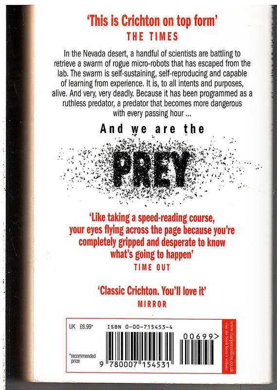 Prey - Michael Crichton