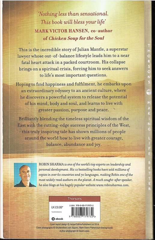 The Monk Who Sold His Ferrari - Robin Sharma