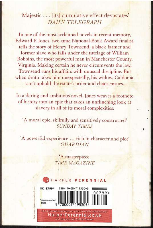The Known World - Edward P Jones