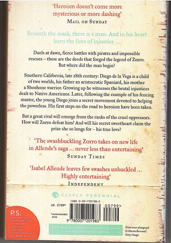 Zorro - Isabel Allende