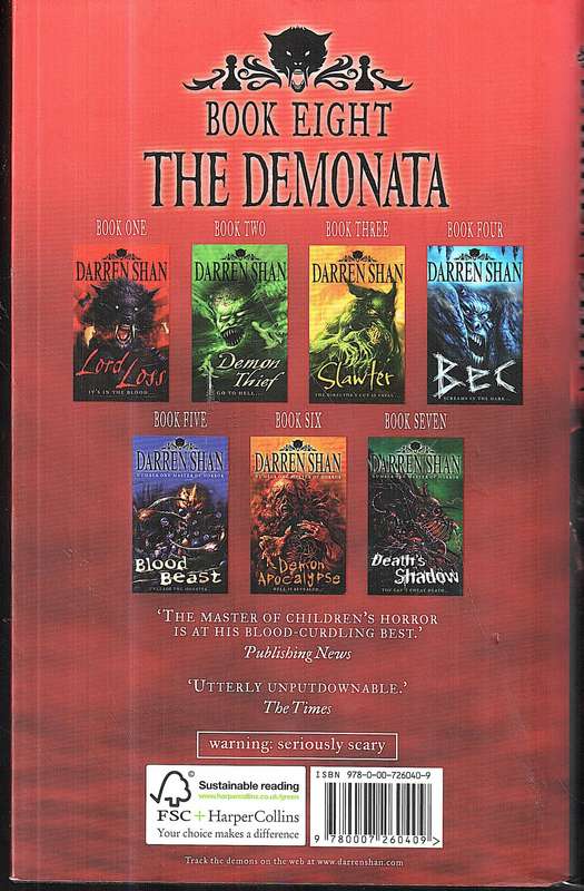 The Demonata 08: Wolf Island - Darren Shan