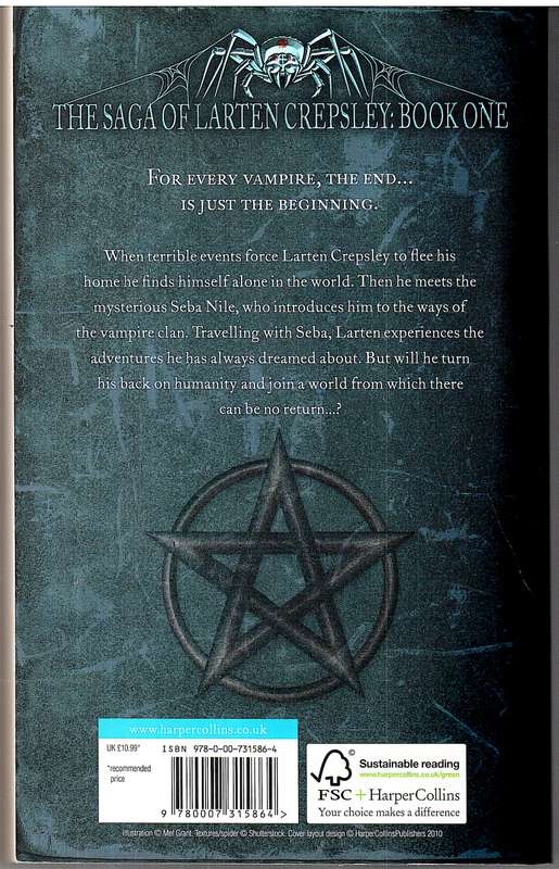 The Saga of Larten Crepsley 01: Birth of a Killer - Darren Shan