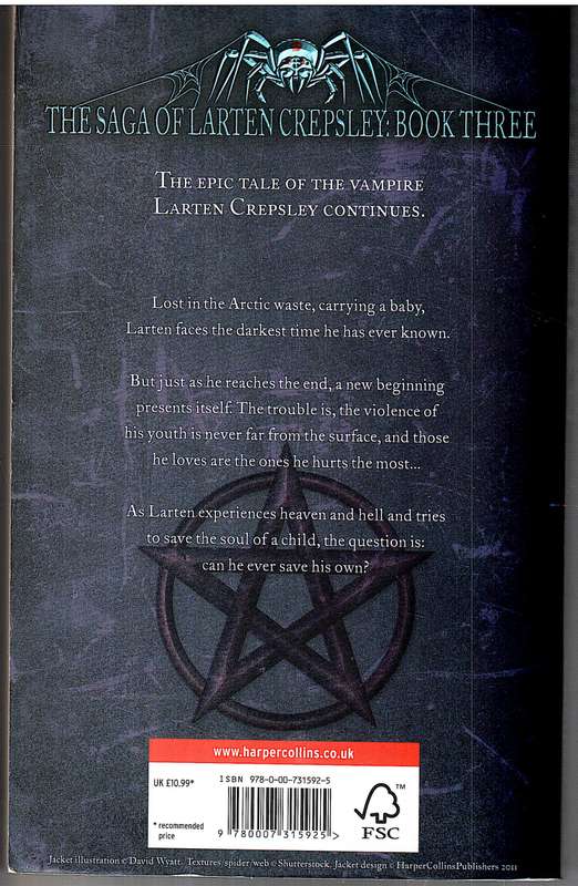 The Saga of Larten Crepsley 03: Palace of the Damned - Darren Shan