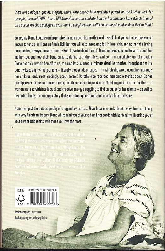 Then Again: A Memoir - Diane Keaton