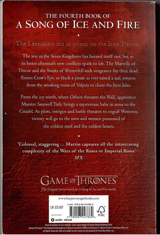 A Song of Ice and Fire 04: A Feast for Crows - George RR Martin