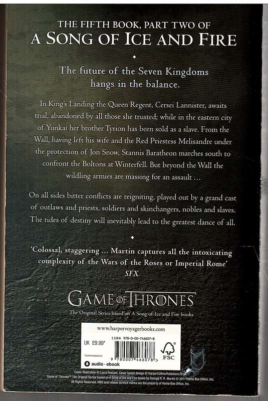 A Song of Ice and Fire 05: A Dance with Dragons Part 2 After the Feast - George RR Martin