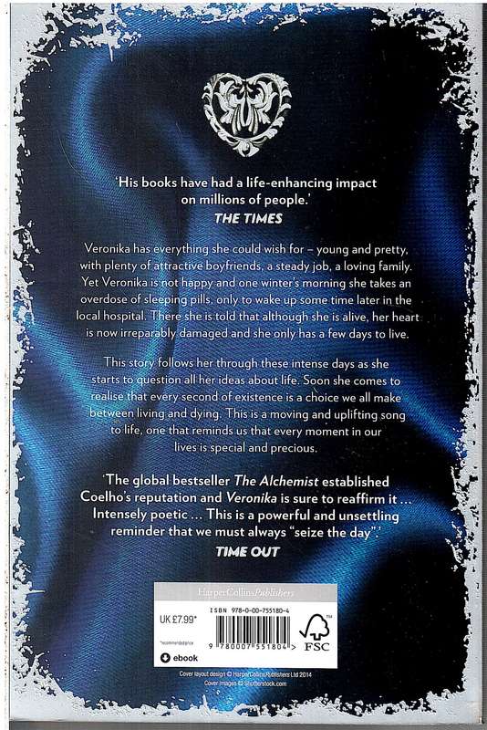 Veronika Decides To Die - Paulo Coelho