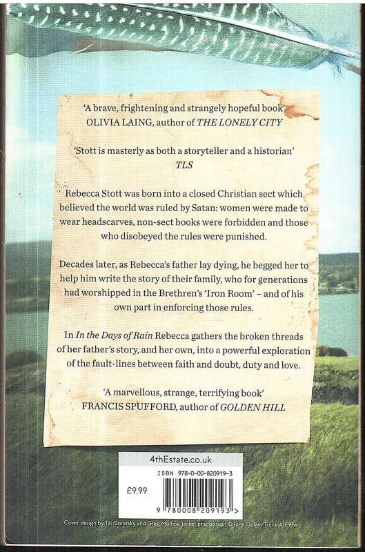 In the Days of Rain: A Daughter, A Father, A Cult - Rebecca Stott