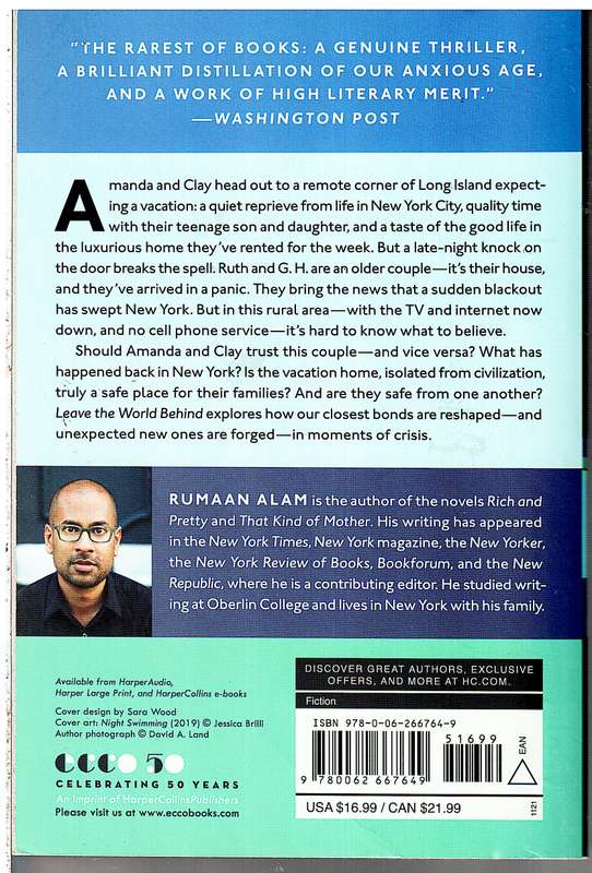 Leave the World Behind - Rumaan Alam