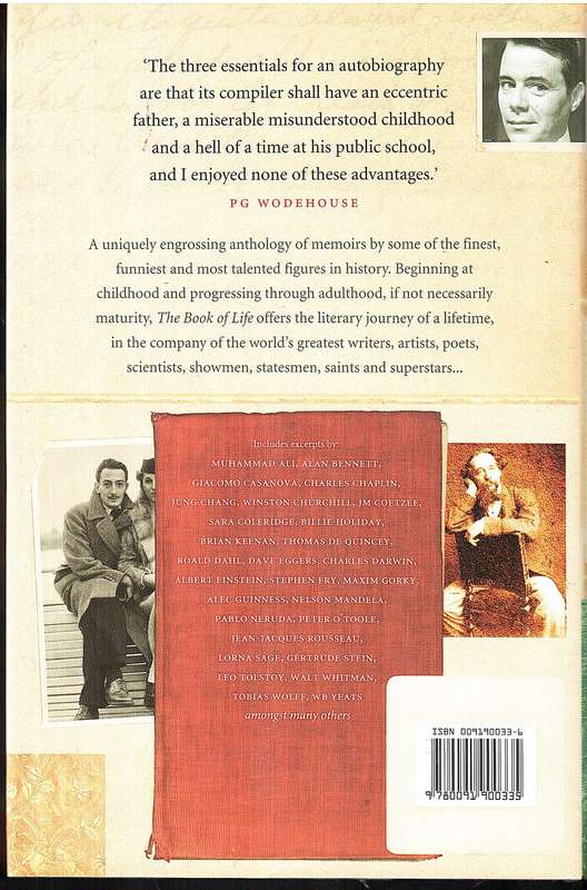 The Book of Life: A Compendium of the Best Autobiographical and Memoir Writing - Eve Claxton (Ed)