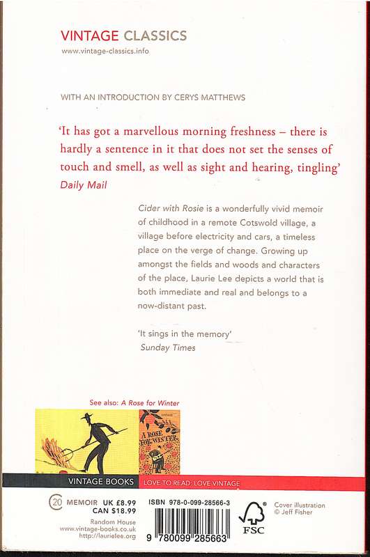 Cider With Rosie - Laurie Lee