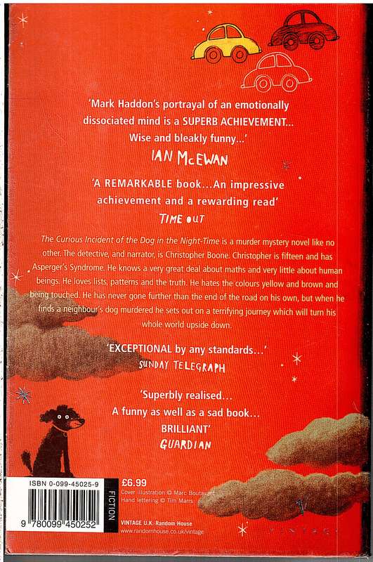 The Curious Incident of the Dog in the Night-Time - Mark Haddon