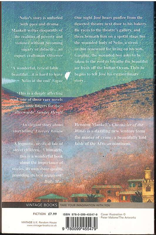 Chronicler of the Winds - Henning Mankell