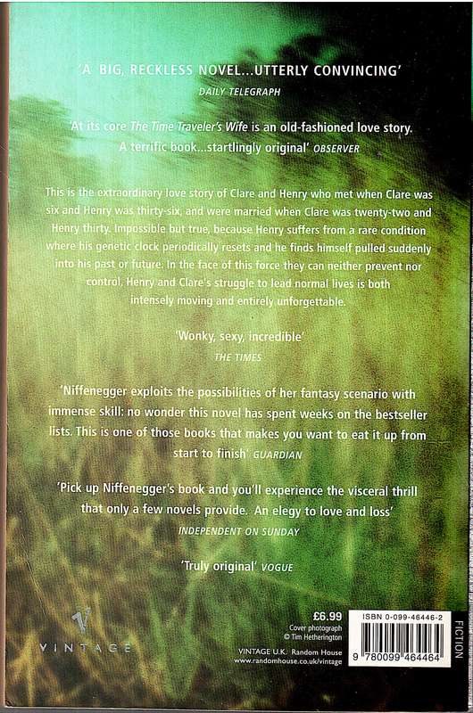 The Time Traveler's Wife - Audrey Niffenegger