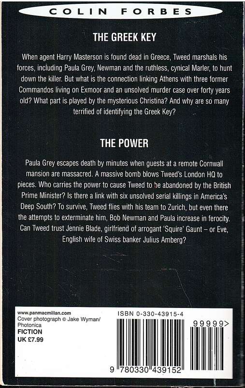 'The Greek Key' / 'The Power' (Omnibus) - Colin Forbes