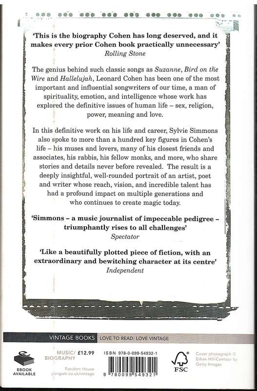 I'm Your Man: The Life of Leonard Cohen - Sylvie Simmons