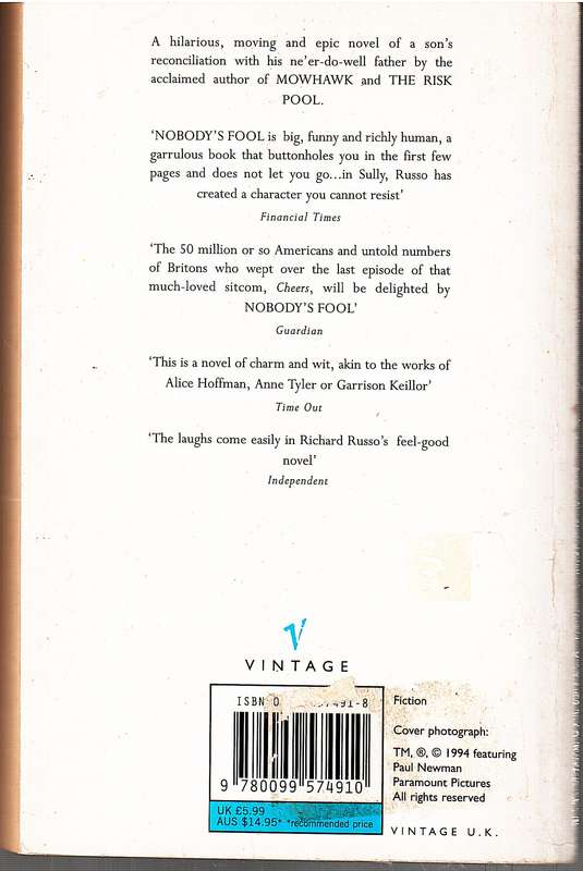 Nobody's Fool - Richard Russo [Movie Tie-in]