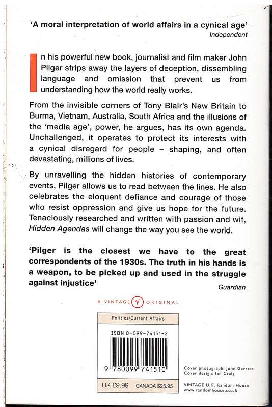 Hidden Agendas - John Pilger