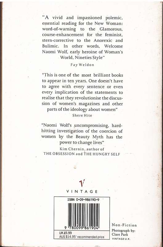 The Beauty Myth - Naomi Wolf