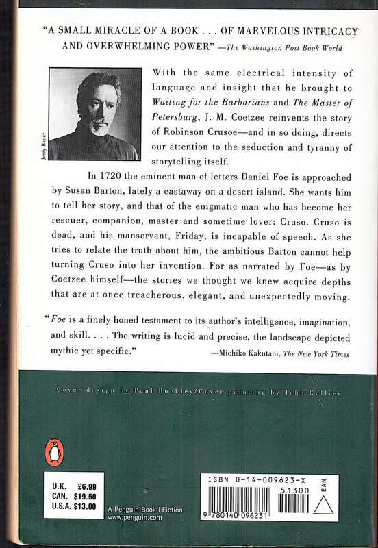 Foe - JM Coetzee